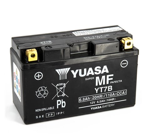 Batterie YT7B-BS SLA AGM - Sans Entretien - Prête à l'emploi.