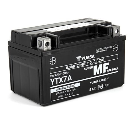 Batterie  Ytx7a SLA AGM - Sans Entretien - Prête à l'emploi.