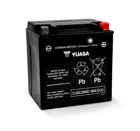 Batterie YIX30L-PW SLA AGM - Sans Entretien - Prête à l'emploi.