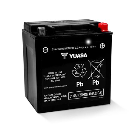 Batterie YIX30L-PW SLA AGM - Sans Entretien - Prête à l'emploi.