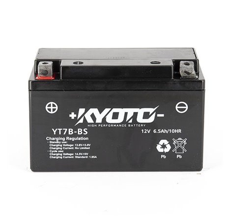 Batterie GT7B-BS SLA-AGM - Sans Entretien - Prête à l'Emploi - Equivalente YT7B-BS