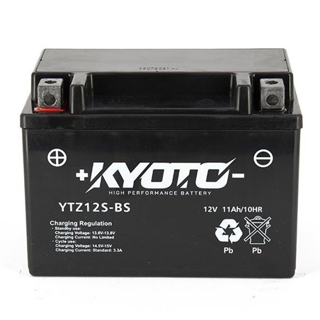 Batterie GTZ12S-BS SLA-AGM - Sans Entretien - Prête à l'Emploi - Equivalente YTZ12S-BS