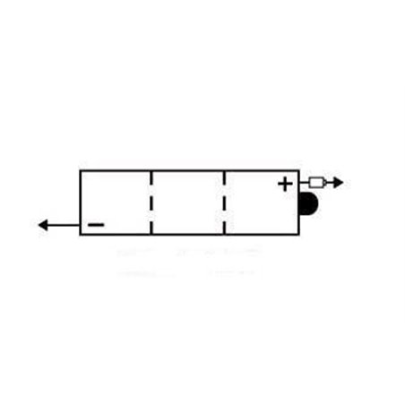 Batterie 6N4-2A-4 Conventionnelle Avec Entretien - Livrée Avec Pack Acide