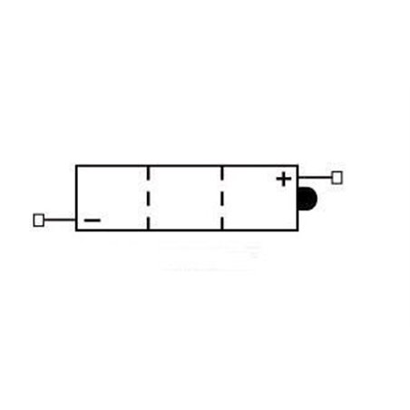 Batterie 6N4B-2A Conventionnelle Avec Entretien - Livrée Avec Pack Acide