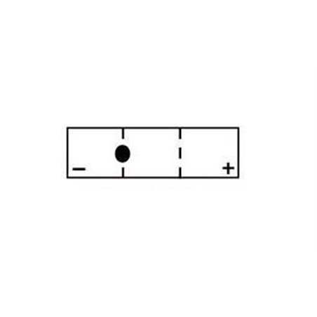 Batterie 6N6-3B Conventionnelle Avec Entretien - Livrée Avec Pack Acide