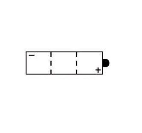 Batterie B38-6A Conventionnelle Avec Entretien - Livrée Avec Pack Acide