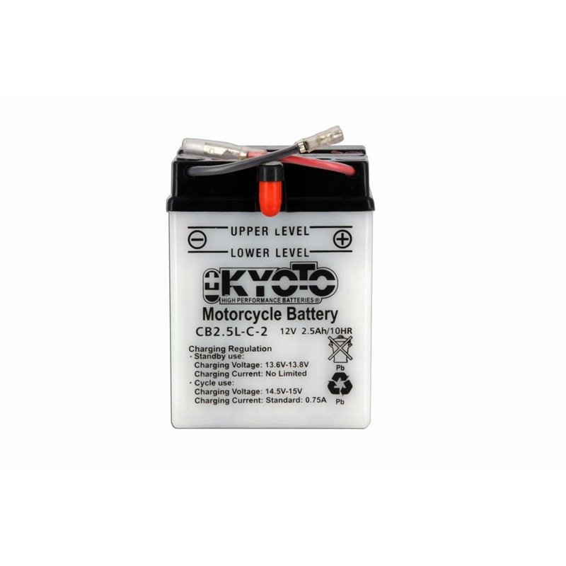 Batterie YB2-5L-C2 Conventionnelle Avec Entretien - Livrée Avec Pack Acide