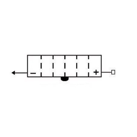 Batterie YB2-5L-C2 Conventionnelle Avec Entretien - Livrée Avec Pack Acide