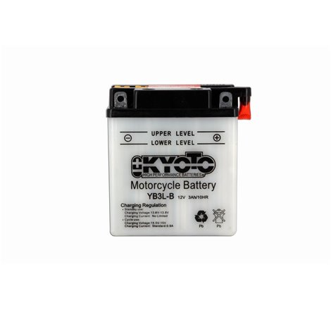 Batterie YB3L-B Conventionnelle Avec Entretien - Livrée Avec Pack Acide