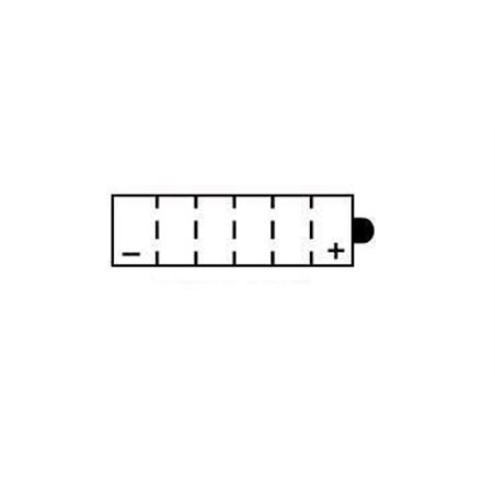 Batterie 12N5-3B Conventionnelle Avec Entretien - Livrée Avec Pack Acide