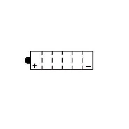 Batterie 12N7-4A Conventionnelle Avec Entretien - Livrée Avec Pack Acide