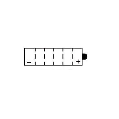 Batterie 12N7-3B Conventionnelle Avec Entretien - Livrée Avec Pack Acide