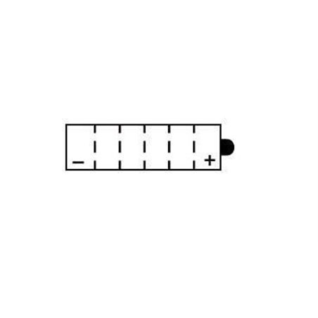 Batterie 12N7D-3B Conventionnelle Avec Entretien - Livrée Avec Pack Acide