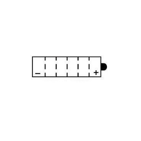 Batterie YB10L-B2 Conventionnelle Avec Entretien - Livrée Avec Pack Acide