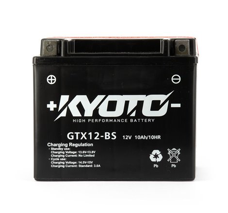 Batterie GTX12-BS AGM - Sans Entretien - Livrée Avec Pack Acide