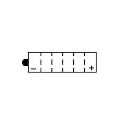 Batterie YB12AL-A2 (  YB12AL-A ) Conventionnelle Avec Entretien - Livrée Avec Pack Acide