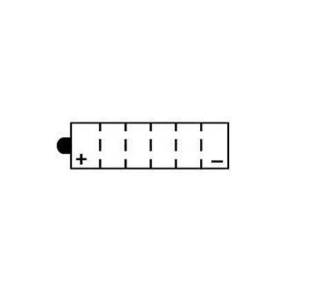 Batterie YB12C-A Conventionnelle Avec Entretien - Livrée Avec Pack Acide