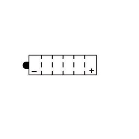 Batterie Y60-N24L-A Conventionnelle Avec Entretien - Livrée Avec Pack Acide