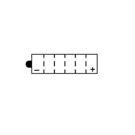 Batterie 53030 Conventionnelle Avec Entretien (Y60-N30L-A)  - Livrée Avec Pack Acide