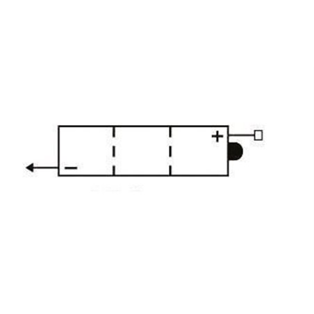 Batterie 6N4B-2A-3 Conventionnelle Avec Entretien - Livrée Sans Acide