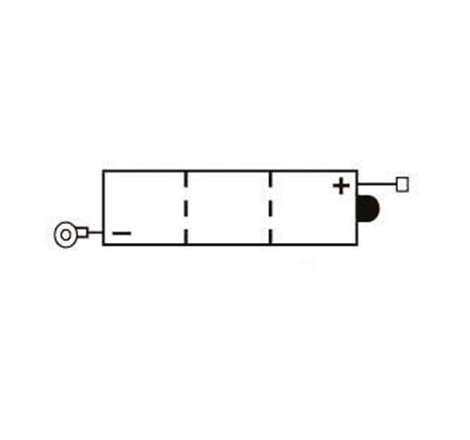 Batterie 6N4-2A-5 Conventionnelle Avec Entretien - Livrée Sans Acide