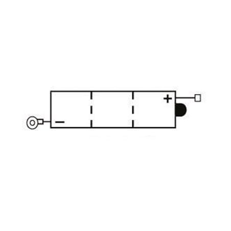 Batterie 6N4-2A-5 Conventionnelle Avec Entretien - Livrée Sans Acide