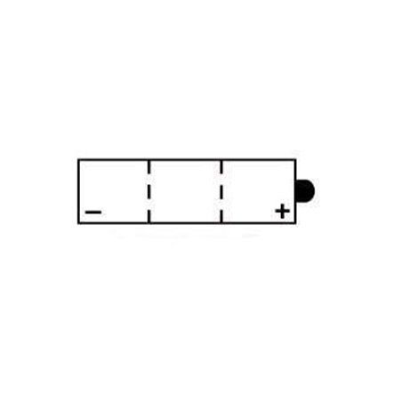 Batterie 6N6-3B-1 Conventionnelle Avec Entretien - Livrée Sans Acide