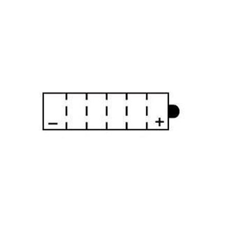 Batterie YB3L-B Conventionnelle Avec Entretien - Livrée Sans Acide