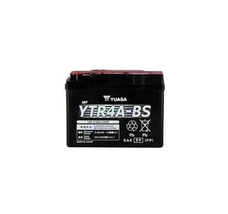 Batterie YTR4A-BS AGM - Sans Entretien - Livrée Avec Pack Acide