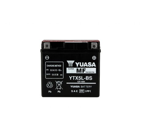 Batterie YTX5L-BS AGM - Sans Entretien - Livrée Avec Pack Acide