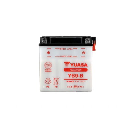 Batterie YB9-B Conventionnelle Avec Entretien - Livrée Sans Acide