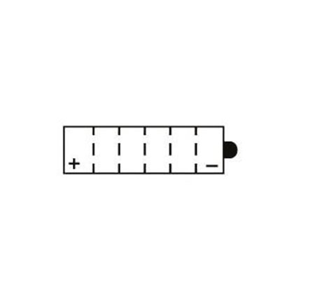 Batterie YB9-B Conventionnelle Avec Entretien- Livrée Avec Pack Acide