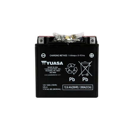 Batterie YTX14L-BS AGM - Sans Entretien - Livrée Avec Pack Acide