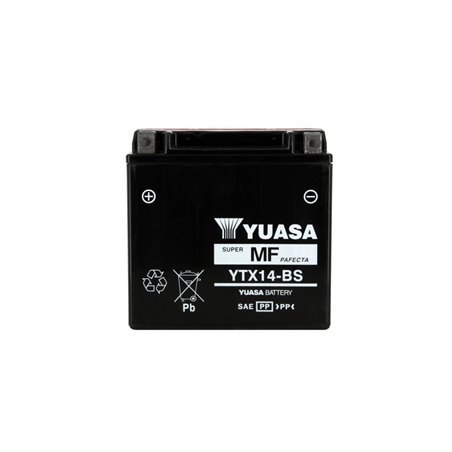 Batterie YTX14-BS AGM - Sans Entretien - Livrée Avec Pack Acide