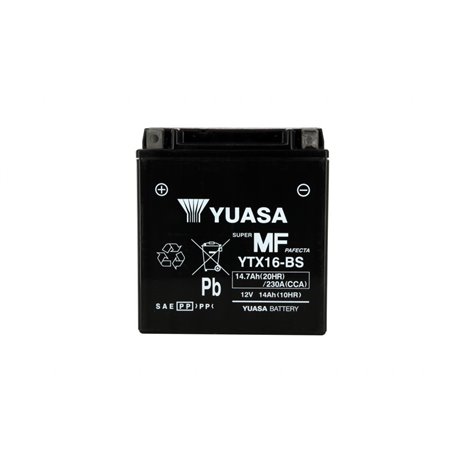 Batterie YTX16-BS AGM - Sans Entretien - Livrée Avec Pack Acide