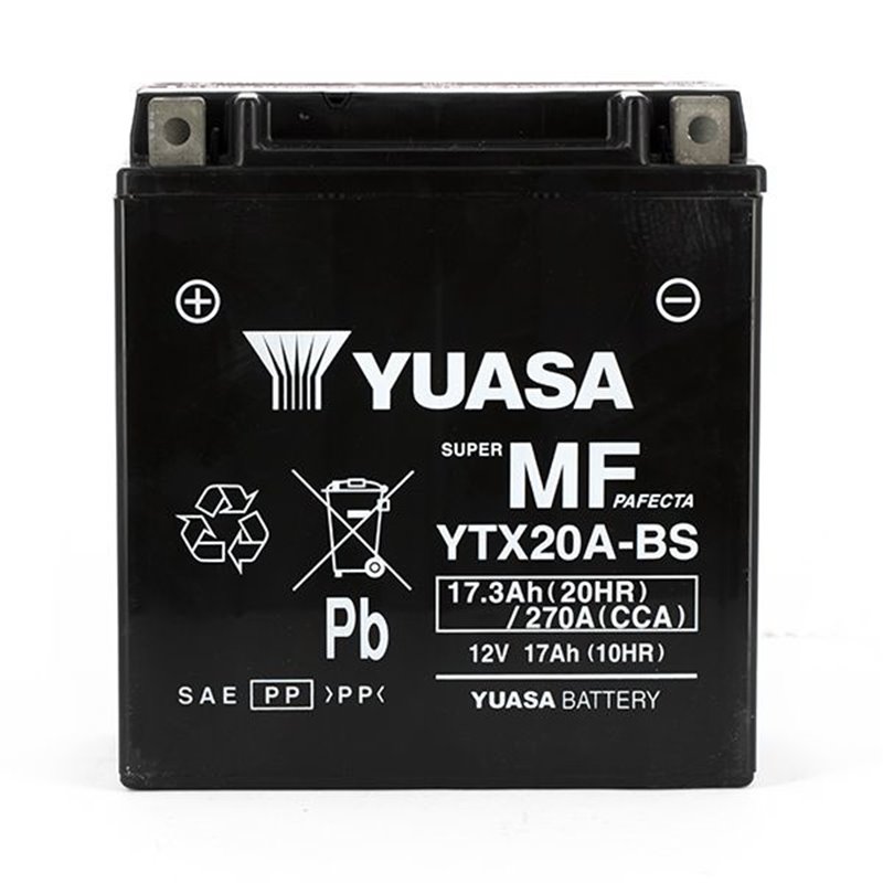 Batterie YTX20A-BS AGM - Sans Entretien - Livrée Avec Pack Acide