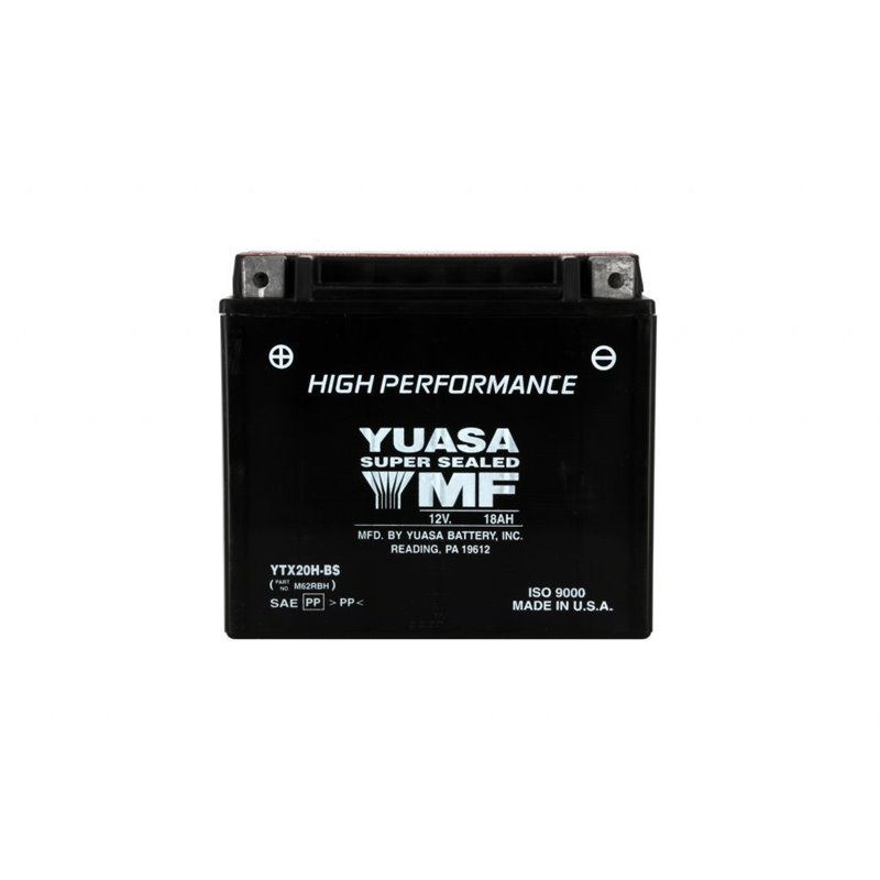 Batterie YTX20H-BS AGM - Sans Entretien - Livrée Avec Pack Acide