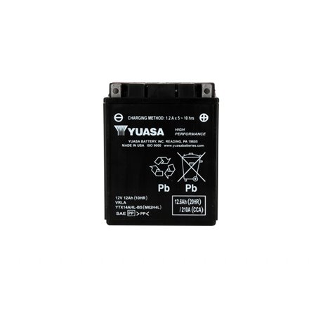 Batterie YTX14AHL-BS AGM - Sans Entretien - Livrée Avec Pack Acide