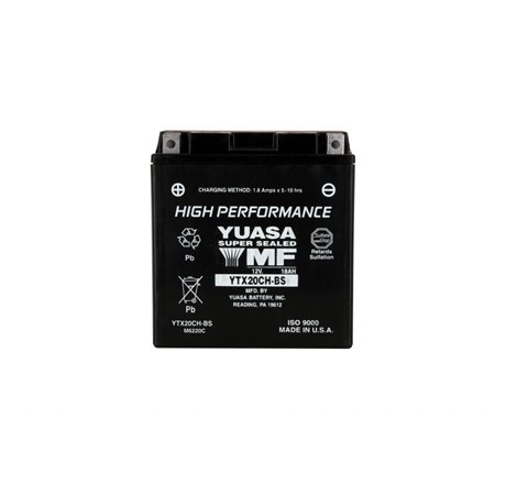 Batterie YTX20CH-BS AGM - Sans Entretien - Livrée Avec Pack Acide