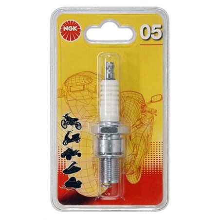 Bougie d'allumage CR7HSA Ø10mm Longueur Culot: 12.7mm Électrode Cuivre Dessin Spécial - Sans olive