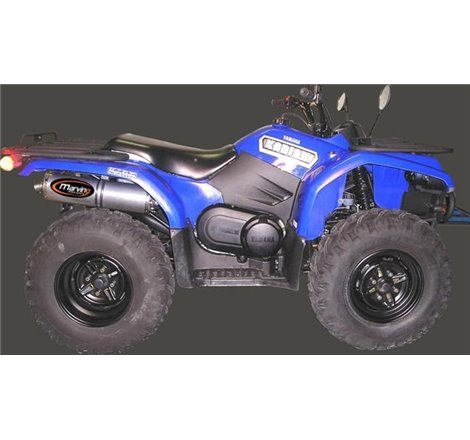 Pot 400/450 Kodiak Ligne Complète Atv Line Silencieux Ovale Alu Homologué