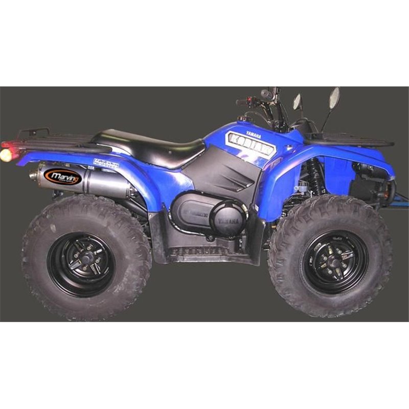 Pot 400/450 Kodiak Ligne Complète Atv Line Silencieux Ovale Alu Homologué