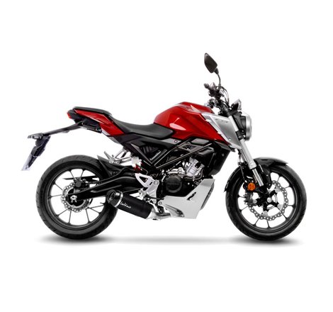 Ligne Complète  LV ONE EVO Fibre de Carbone CB 125 R Neo Sports Café - Homologué dB(A)