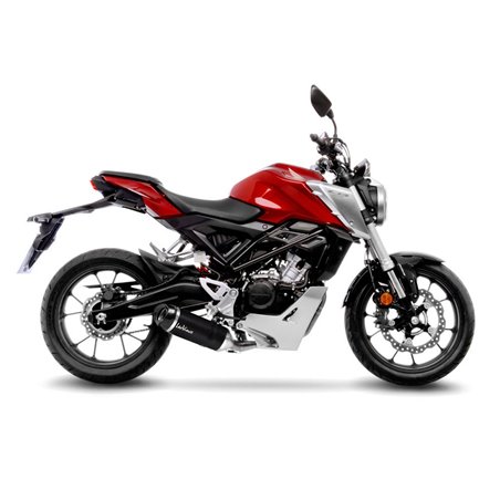 Ligne Complète  LV ONE EVO Fibre de Carbone CB 125 R Neo Sports Café - Homologué dB(A)