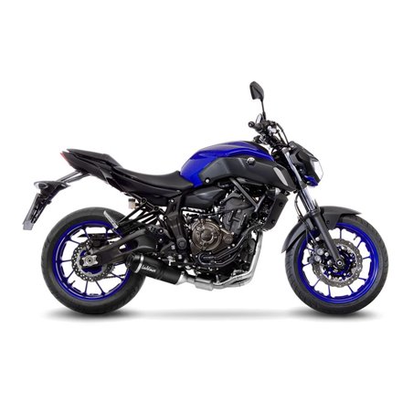 Ligne Complète  LV ONE EVO BLACK EDITION MT-07/FZ-07 - Homologué dB(A)