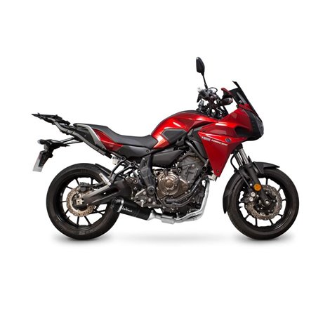 Ligne Complète  LV ONE EVO Fibre de Carbone MT-07/FZ-07 - Homologué dB(A)