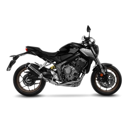 Ligne Complète  LV ONE EVO Fibre de Carbone CB 650 R Neo Sports Café - Homologué dB(A)