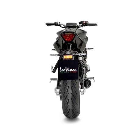 Ligne Complète  LV ONE EVO BLACK EDITION MT-07 - Homologué dB(A)