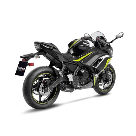 Ligne Complète  LV ONE EVO Fibre de Carbone NINJA 650 - Homologué dB(A)