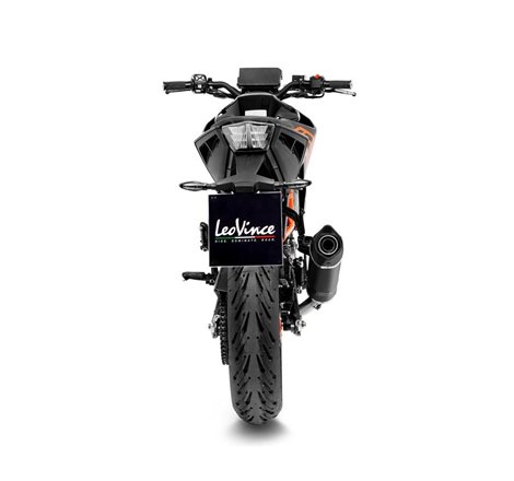 Silencieux LV ONE EVO BLACK EDITION DUKE 125 - Homologué